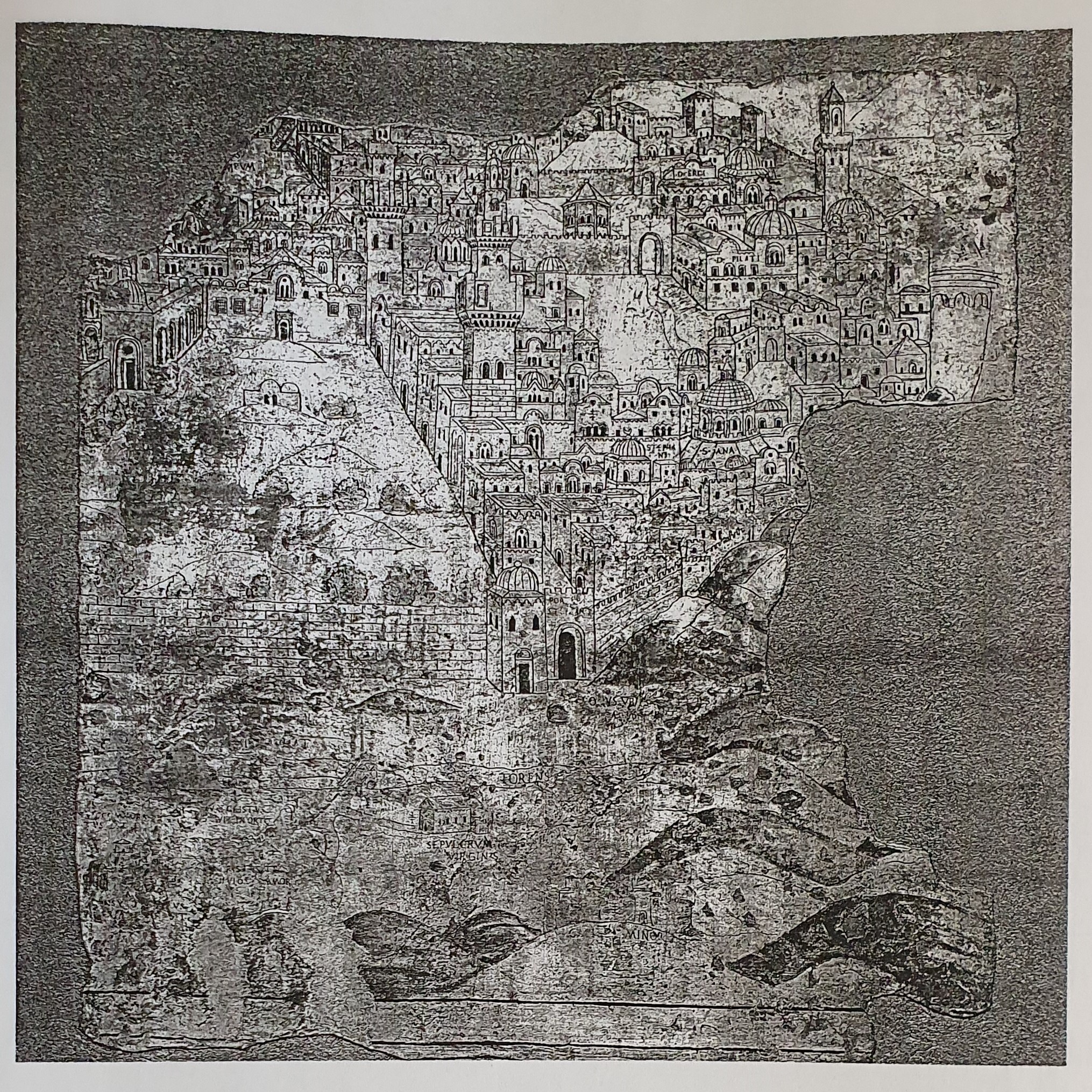 4. La Veduta di Gerusalemme dopo il restauro del 1994, nella